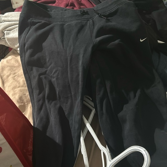 Nike sweats yoga pants open leg - Picture 1 of 2